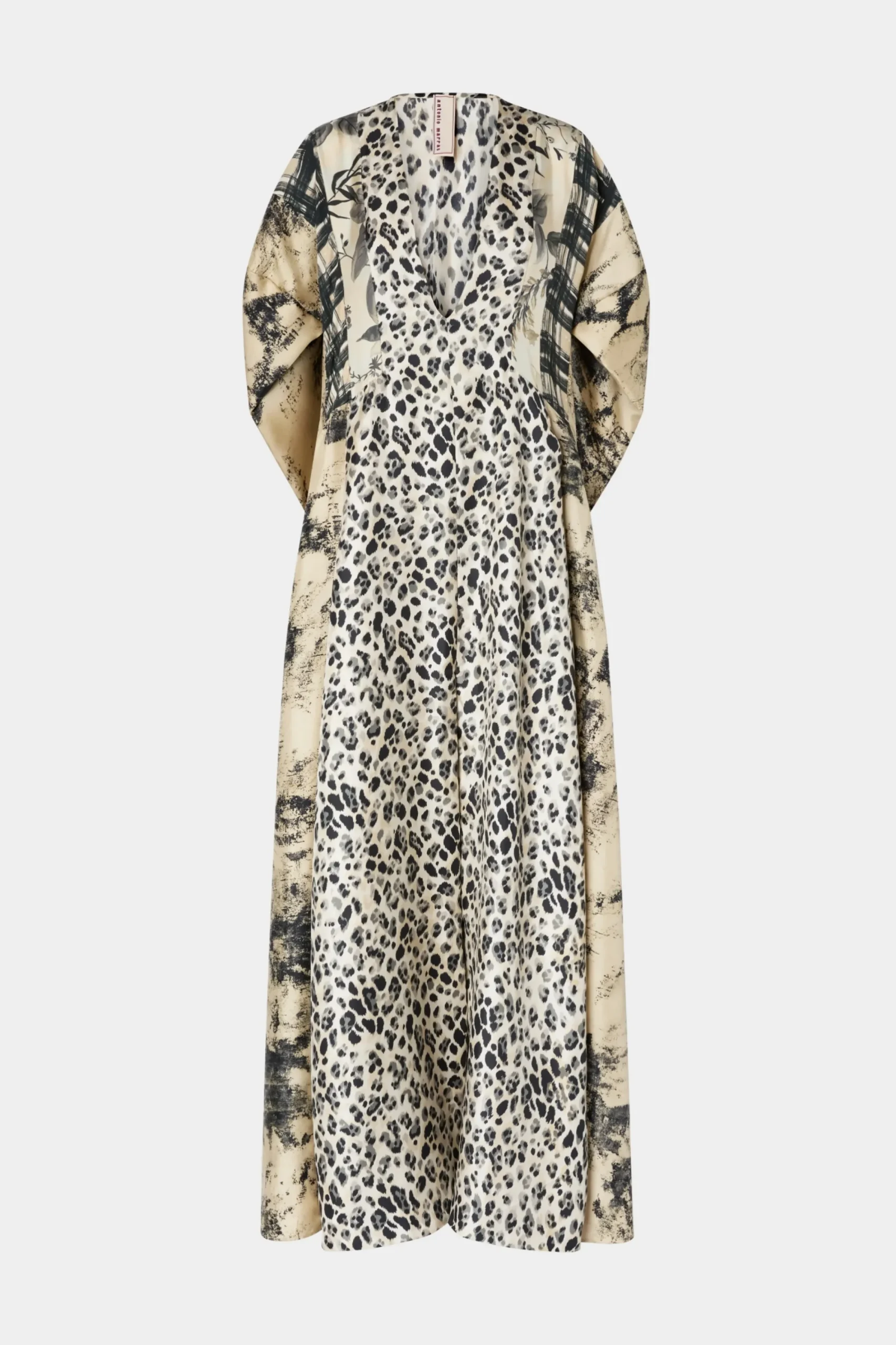 Fashion Abito Lungo stampa Leopardata Donna Abiti