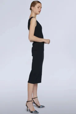 Discount Abito Midi Aderente Donna Abiti