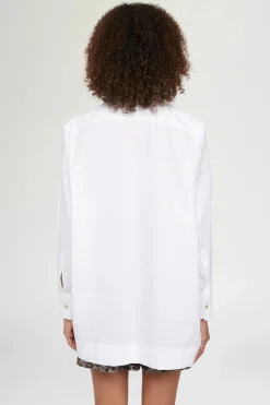 Best Camicia Bianca Ricami Neri Donna Camicie E Bluse