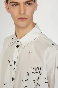 New Camicia con Stampa Formiche Uomo Uomo