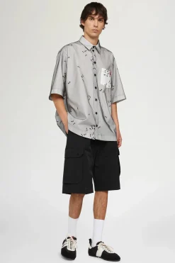 Sale Camicia con Stampa Formiche Uomo Uomo