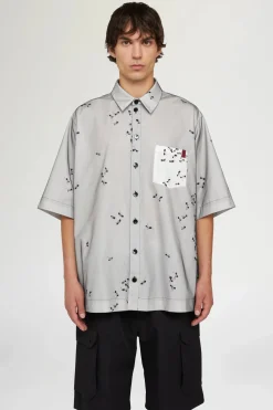 Sale Camicia con Stampa Formiche Uomo Uomo
