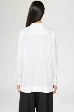 Hot Camicia Cuore Spezzato Bianca Donna Camicie E Bluse