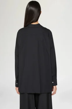 Discount Camicia Cuore Spezzato Nera Donna Camicie E Bluse