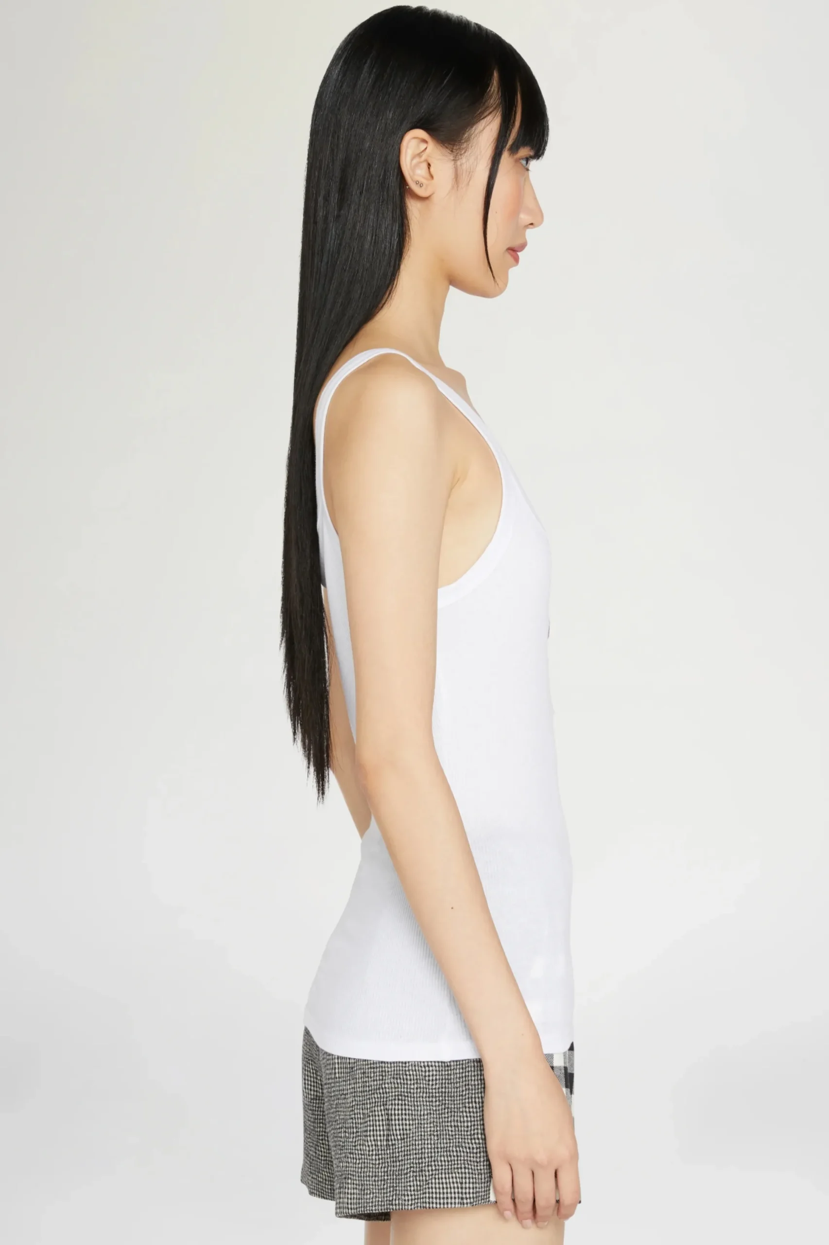 Clearance Canotta Cuore Spezzato Bianca Donna Magliette E Top|Uomo