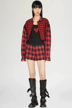 Clearance Canotta Cuore Spezzato Nera Donna Magliette E Top|Uomo