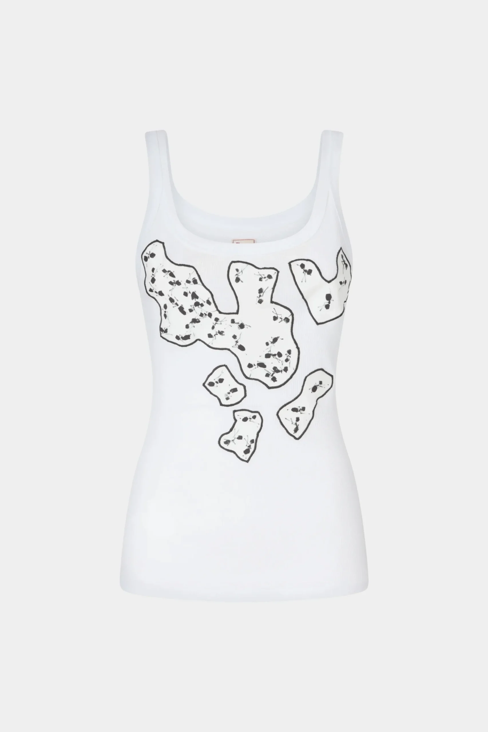 Fashion Canotta Stampa Formiche Donna Magliette E Top