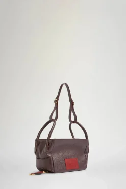 New Carol Mini Bordeaux Donna Borse