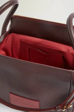 New Carol Mini Bordeaux Donna Borse