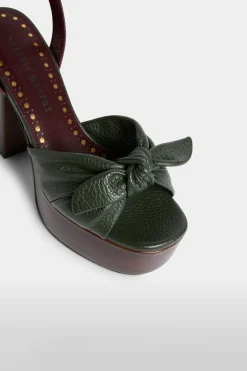 Discount Dana Verdi con Fiocco Donna Scarpe