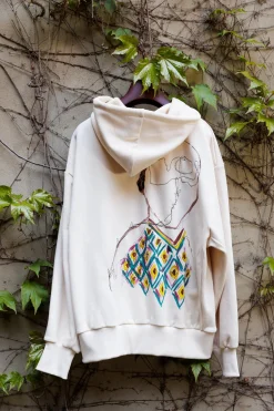 Discount Felpa con Disegno Chi ama Donna Magliette E Top|Uomo
