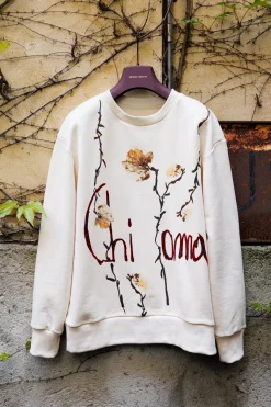 Online Felpa con Fiori Chi ama Donna Magliette E Top|Uomo