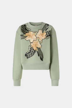 Hot Felpa Ibiscus Patchworks Donna Magliette E Top