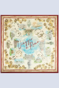 New Foulard Roma Donna Accessori Morbidi
