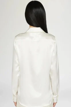 New Genziana Ivory Donna Camicie E Bluse