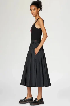 Sale Gonna Midi con Balze Donna Gonne