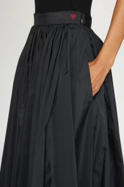 Sale Gonna Midi con Balze Donna Gonne