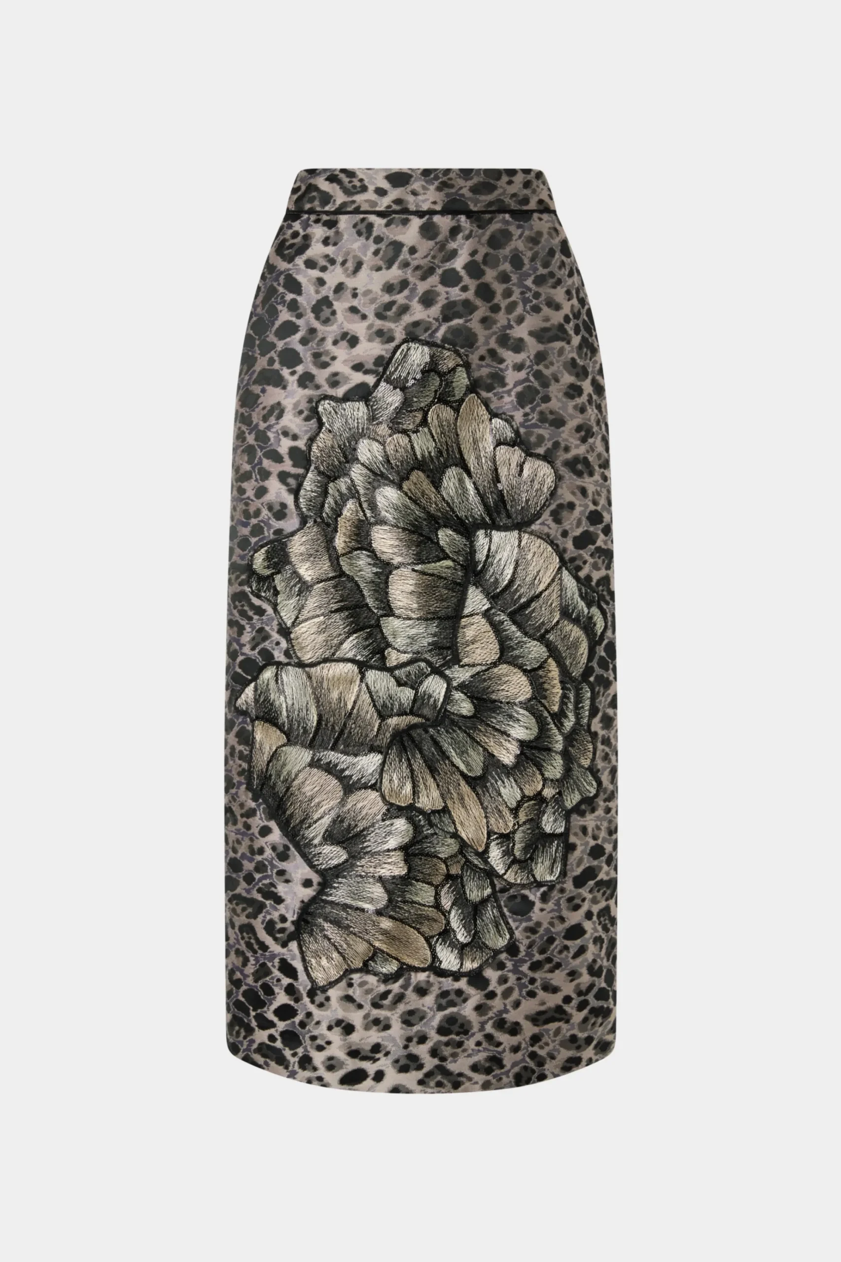 New Gonna Midi Stampa Animalier Donna Gonne