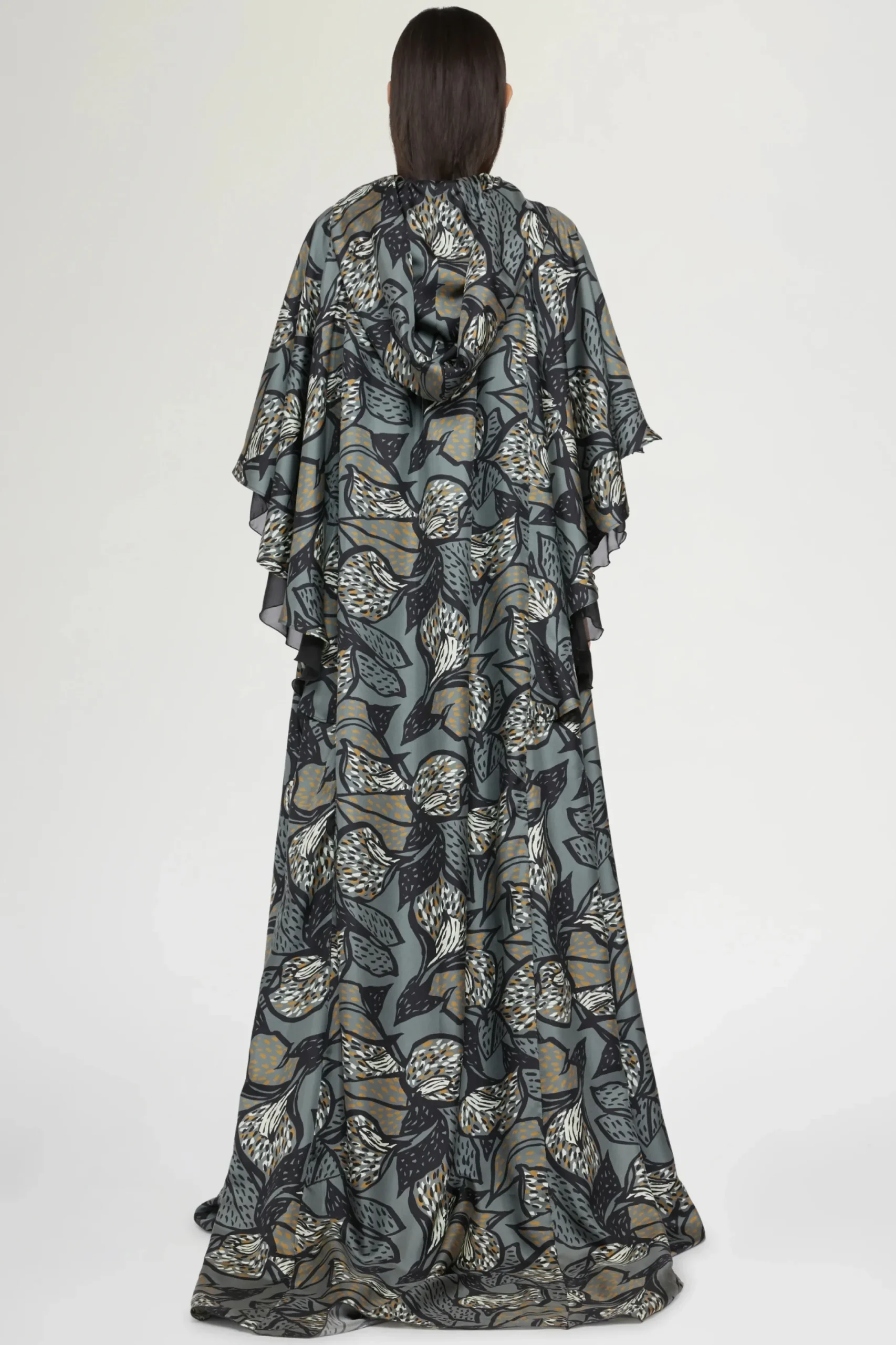 Outlet Maxi Abito Foresta Tropicale Donna Abiti