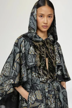 Outlet Maxi Abito Foresta Tropicale Donna Abiti