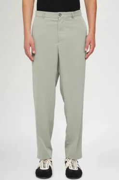 Best Pantaloni Dritti Verde Salvia Uomo Uomo