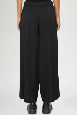 Hot Pantaloni Larghi Neri Donna Pantaloni