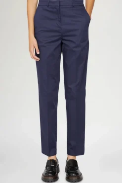 Clearance Pantaloni Slim Blu Donna Pantaloni