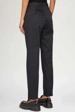 Sale Pantaloni Slim Neri Donna Pantaloni