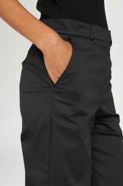 Sale Pantaloni Slim Neri Donna Pantaloni