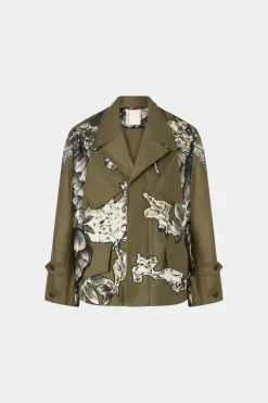 Sale Parka Patchworks Tropical Donna Giacche E Capispalla