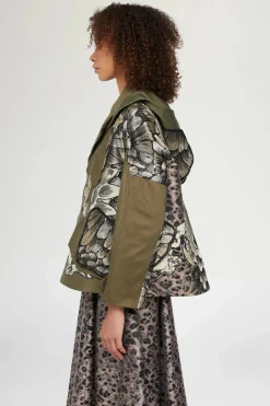 Sale Parka Patchworks Tropical Donna Giacche E Capispalla