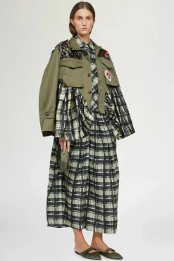 Outlet Parka Quadri Donna Giacche E Capispalla