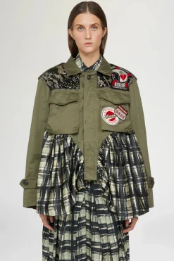 Outlet Parka Quadri Donna Giacche E Capispalla