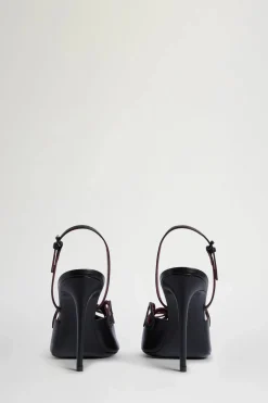 Outlet Sandali con Fiocco Neri Donna Scarpe