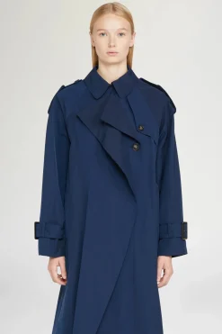 Best Trench Blu Donna Giacche E Capispalla