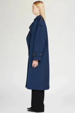 Best Trench Blu Donna Giacche E Capispalla