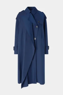 Best Trench Blu Donna Giacche E Capispalla