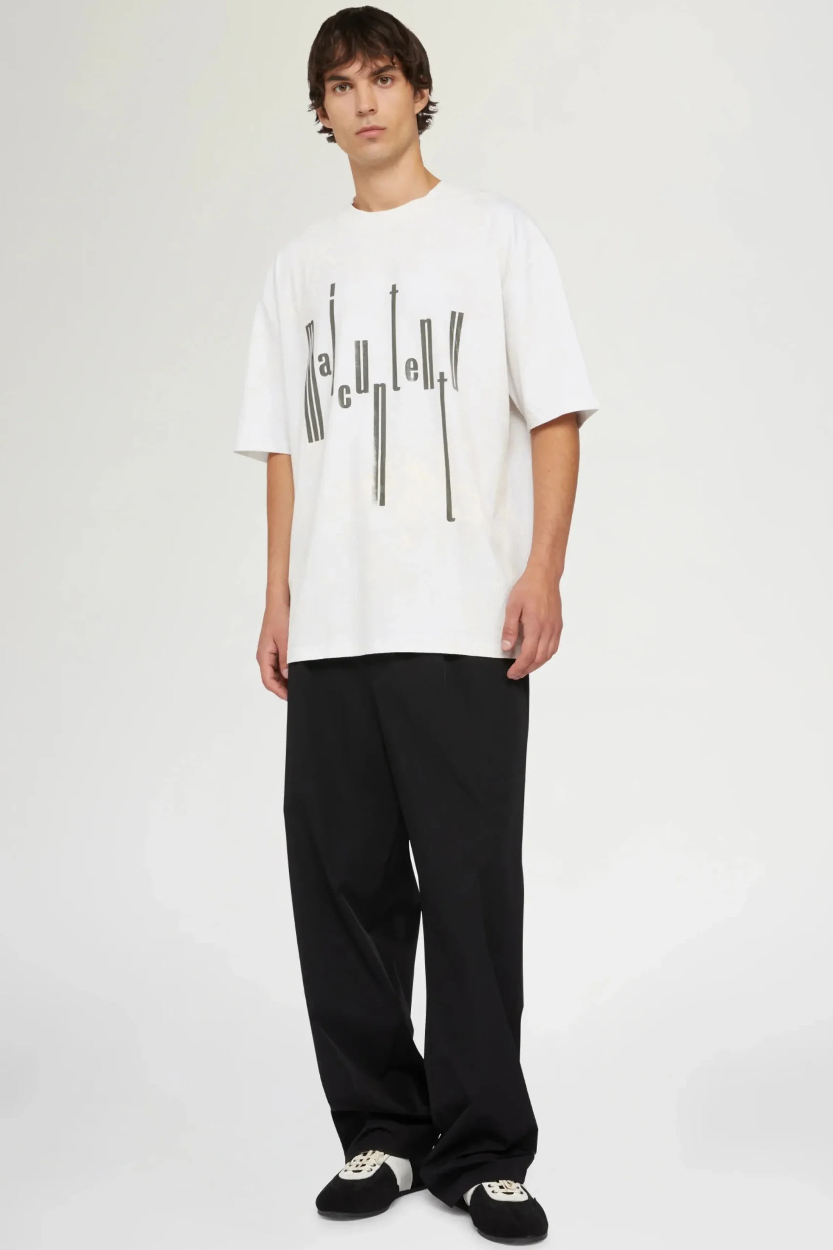 Clearance T-shirt Bianca Maicuntentu Uomo Uomo