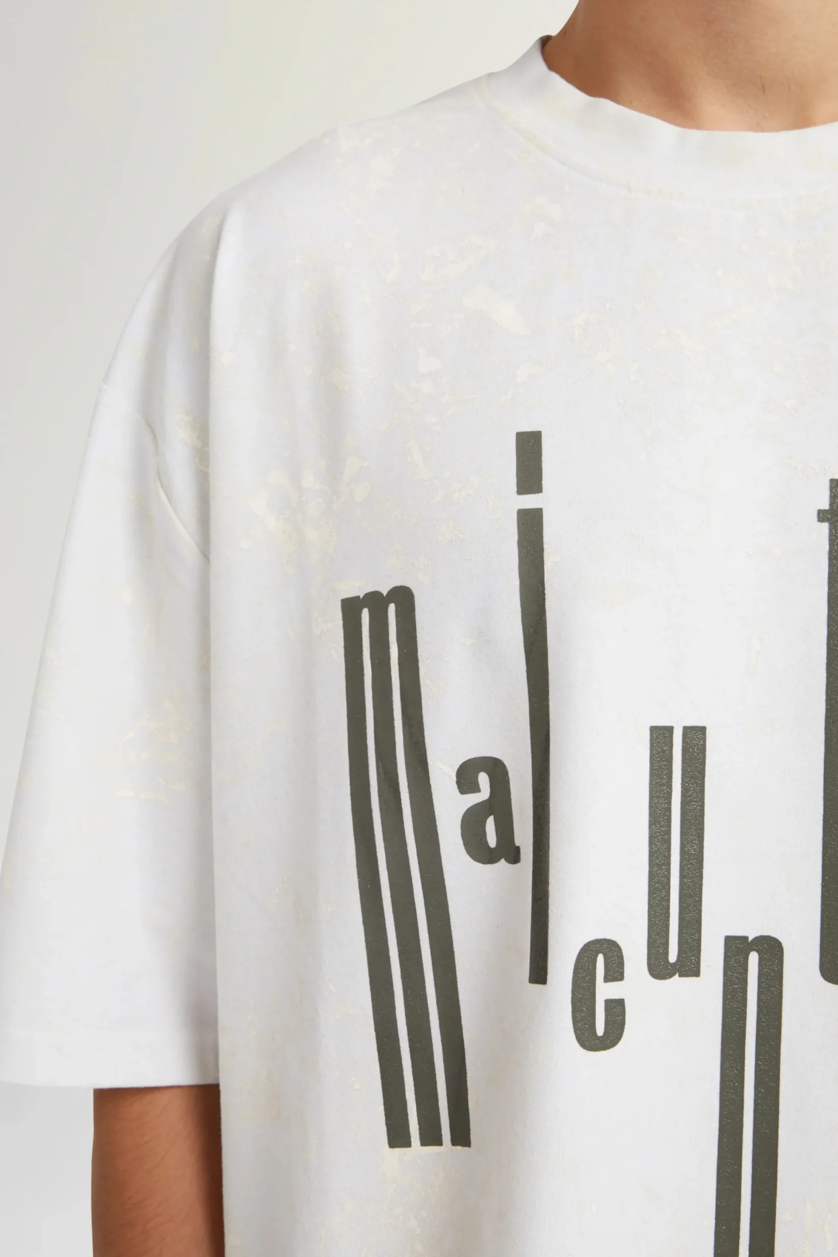 Clearance T-shirt Bianca Maicuntentu Uomo Uomo