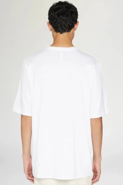 Fashion T-shirt Cuore Spezzato Bianca Uomo Uomo